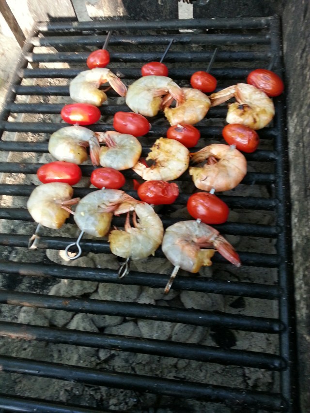 shrimp on the barbie