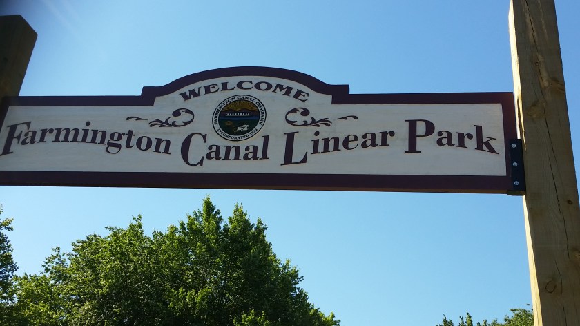 farmington canal sign