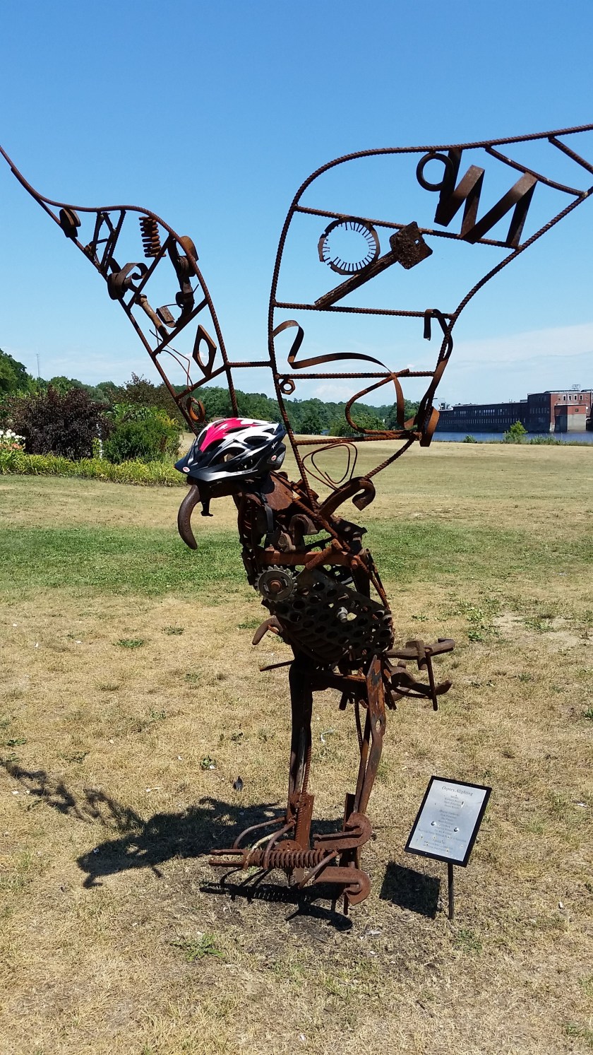 ecg waterville sculpture