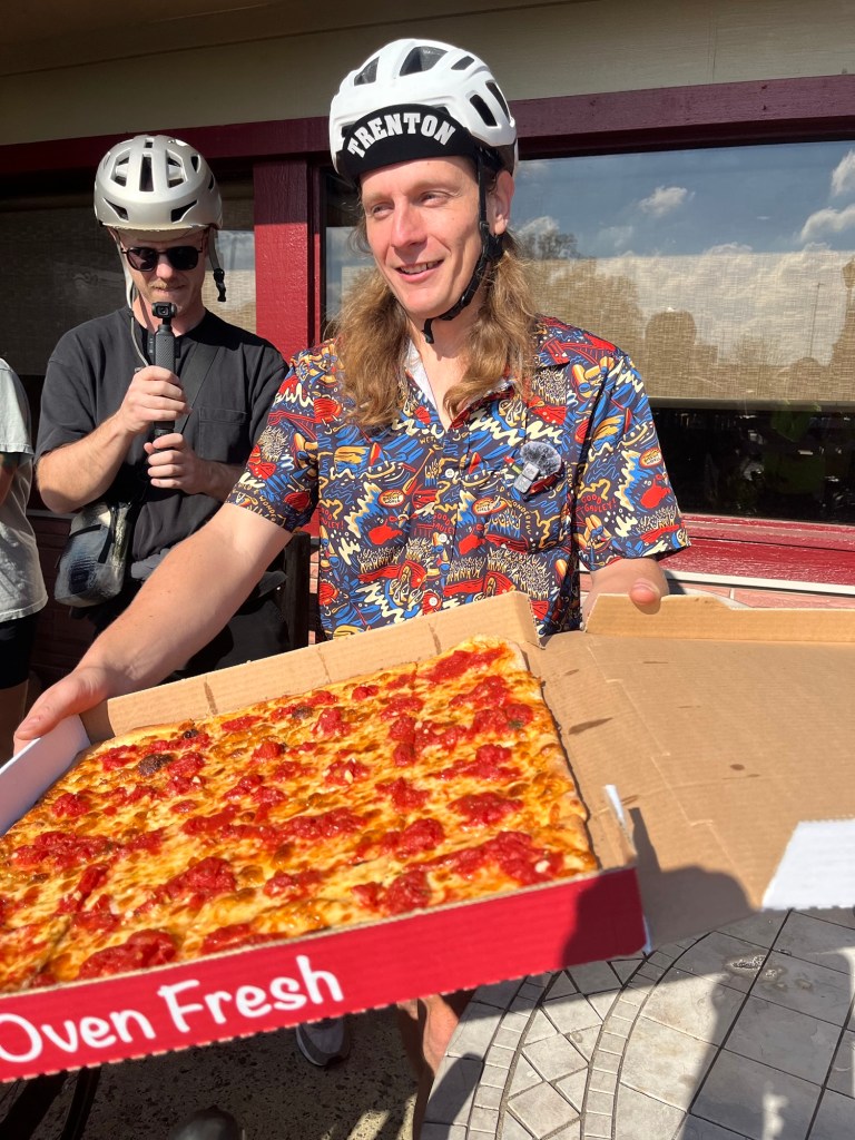 Pizza from La Villa in Morristown